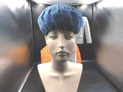 TURQUOISE LADY BESS HAT D